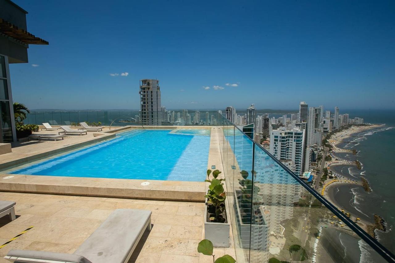 Apartamento En Edificio Murano Elite Frente A Las Playas De Bocagrande Cartagena Eksteriør bilde